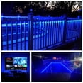 thumbnail image 3 of Tuanchuanrp Luces de cuerda azules de 100 pies para exterior, cadena de luces cortables de 110 V impermeables para interior/exterior, ideal para aleros, patios traseros, jardín, decoración navideña, i, 3 of 5