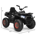 thumbnail image 2 of Topbuy 5 mph 12 V Powered Ride-Ons, Black, 41 lbs, 2 of 5