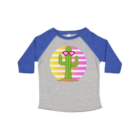 

Inktastic Cactus Cute Girls Sunset Gift Toddler Toddler Girl T-Shirt