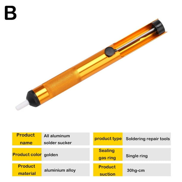 Desoldering Pump Solder Remover Vacuum Suction Removal Tool Q6Y7