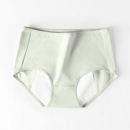 

Homenesgenics Womens underwear Packs Plus Size CottonWomen Period Seamless Mid-waist Breathable Women s Physiological underwear Briefs