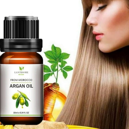 Pure Natural Moroccan Argan Oil For Dry Hair Care Nourish Scalp