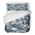 thumbnail image 1 of Juego de Ropa de Cama de 3 Piezas ABPHQTO Polygon Abstract 3D Rendering de Metal Funda nórdica con 2 fundas de almohada, 1 of 1