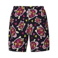 thumbnail image 4 of Lsque Mens Swim Trunks Ladybug Pattern - Bathing Suit Compression Liner - Beach Swim Shorts Swimwear - (S-3XL) - Stretch Quick Dry -Small, 4 of 9