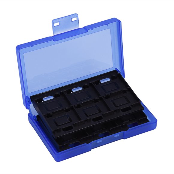 Herwey game card box for switch,24-in-1 TF Card Box Game Memory Card Case Holder Carrying Storage for Nintendo Switch, memory card box