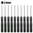 thumbnail image 2 of 10Pc 3.22Inch Small Mini Screwdriver Repair Tool Slotted Cross Screwdrivers 2Mm Slotted Screwdriver, 2 of 8