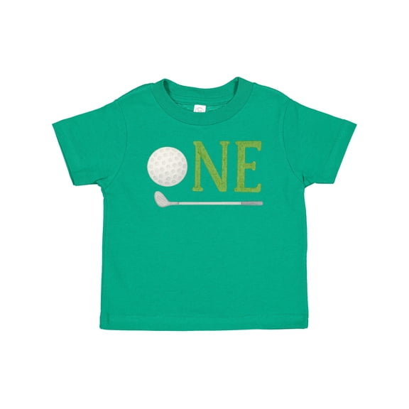 Inktastic Golf Themed First Birthday One Boys or Girls Baby T-Shirt