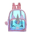 thumbnail image 1 of Mochila de unicornio Mochila transparente Unicornio Mochila para niños Bolsa de hombro Bolsa de libro Mochila de viaje, 1 of 7