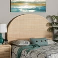 thumbnail image 5 of bali & pari Lanica Japandi Sun Bleached Rattan Queen Size Standalone Headboard, 5 of 6