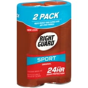 Right Guard Sport Deodorant Aerosol Spray, Original, 8.5 oz (Pack of 2)