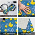 thumbnail image 3 of Gaeub Rubber Duck Print Door Mat with Heavy Duty Backing,Welcome Mats for Entryway, Flannel Anti-Slip Doormat, Garge Porch Entryway Mat,16x24in Outdoor Indoor Welcome Mat, 3 of 7