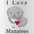 thumbnail image 2 of CafePress - I Love Manatees Stainless Water Bottle 1 - Stainless Steel Water Bottle, Sports Bottle, 1.0L, 2 of 5