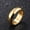 Gold, variant on Simple Ring Wedding Band Couple Jewelry Women Men Stainless Steel 6MM Size 6-12-9-Gold