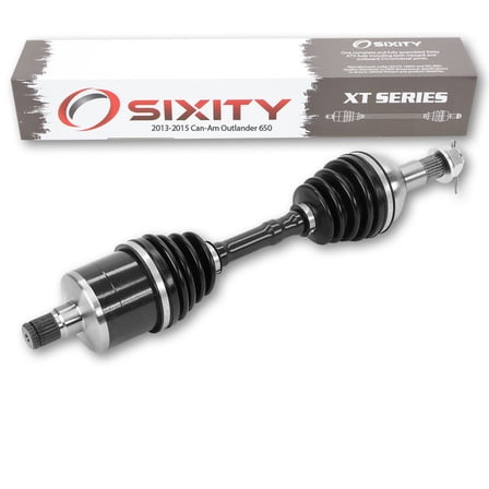 Sixity XT Rear Right Axle compatible with Can-Am Outlander 650 2013-2015 - EFI STD DPS XT 4X4
