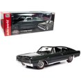 thumbnail image 2 of 1966 Dodge Charger Dark Green Met "Muscle Car & Corvette Nationals" "American Muscle" 1/18 Diecast Model Car by Auto World, 2 of 5