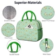 thumbnail image 4 of Lunch Bag Lunch Box for Women Reusable Insulated Lunch Bags,Water-Resistant Avocado Pattern Cooler Lunch Tote Bag, Large Capacity for Work Travel Picnic, 4 of 6