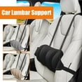 thumbnail image 2 of Memory Foam Lumbar Back Support Cushion for Chair, Car, and Home Office Made of Polyester and Memory Cotton, 2 of 8