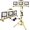 3 Adjustable Head, variant on LED Work Lights with Stand, 14000 Lumen, 2- Adjustable Work Light, Foldable Tripod, 6,500 Kelvin, Extended Cord for Outdoor & Indoor Job Sites, Workshops, Construction, Garage Lighting