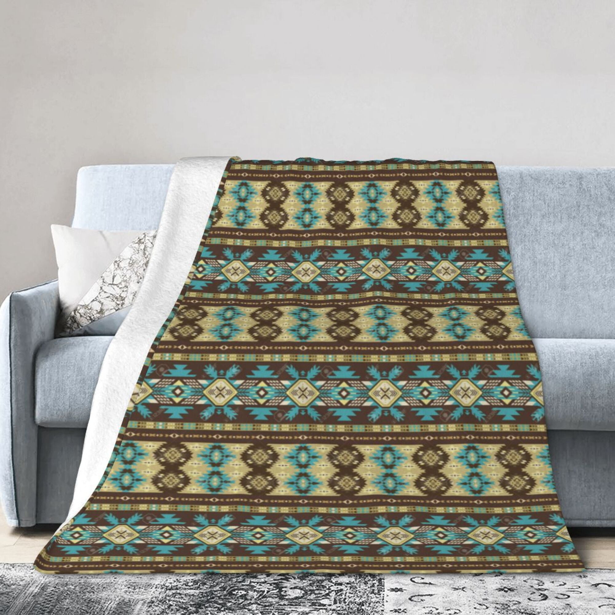 ZICANCN AntiPilling Flannel Bed Throw Blankets Southwest America