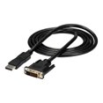 thumbnail image 1 of StarTech.com 6ft / 1.8m DisplayPort to DVI Cable - 1920x1200 - DVI Adapter Cable - Multi Monitor Solution for DP to DVI Setup (DP2DVIMM6) - DisplayPort cable - DisplayPort (M) to DVI-D (M) - 6 ft - black - for P/N: DPPNLFM3, DPPNLFM3PW, 1 of 10