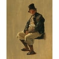 thumbnail image 2 of Friedrich August Matthias Gauermann 15x18 Gold Ornate Wood Frame and Double Matted Museum Art Print Titled - The Innkeeper from Miesenbach, 2 of 4