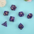 thumbnail image 3 of Dados De Juego Ecológicos, 7 Unids/set Dados De Varios Lados, Para Tarjeta De Ajedrez De Reunión Familiar ANGGREK Otros, 3 of 7