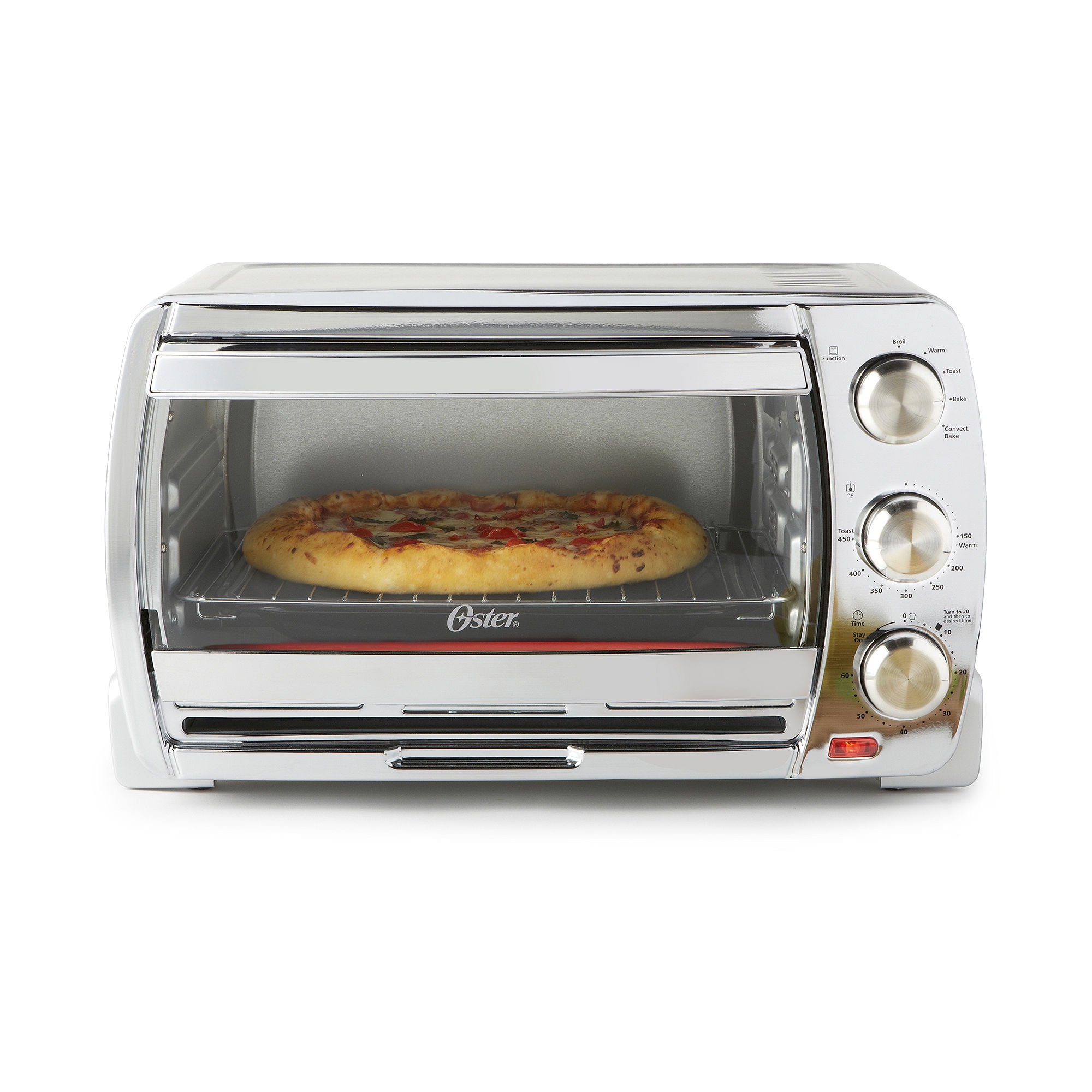 Oster Extra Large Countertop Convection Oven, 18.8 x 22 1/2 x 14.1,  Stainless Steel 