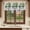Gray, variant on Hello Spring Valances for Windows, Decorative Rod Pocket Window Valance Curtains, Easter Flowers Green Car Vintage Floral Short Curtain Drapes for Kitchen/Living Room, 2 Panels, 54" W x 18" L
