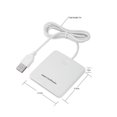 thumbnail image 2 of USB IC Cards Reader USB Contact Smart Chip Card Writer SIM Slot for Windows for 2000 XP or for MAC, 2 of 6