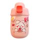 thumbnail image 1 of Linda botella de agua térmica con cuerda de paja pegatinas aleatorias taza aislante de acero inoxidable para niños para la escuela de estudiantes rosa con accesorio aleatorio 330 ml, 1 of 12