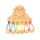 thumbnail image 4 of Accesorios de Madera Ocupados para Bricolaje, Educación Temprana, Actividad de Motricidad Fina Interactiva para Padres E Hijos, Regalo de Cumpleaños P nubes Macarena Material de tablero ocupado, 4 of 8