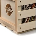 thumbnail image 4 of Crosley Vinyl Record Storage Crate - Turntable Accessory, 4 of 5