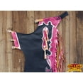 thumbnail image 3 of Ch862N-F Hilason Pro Rodeo Bronc Bull-Riding Black Genuine Leather Chaps, 3 of 6