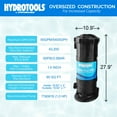 thumbnail image 5 of Swimline HydroTools 90 SF Pool Cartridge Filter up to 43,200 Gallons, 5 of 7