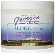 Georges Aloe Foot Cream, 4 Ounce