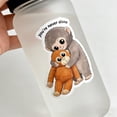 thumbnail image 5 of PUSPU Cute Monkey Pattern Decorative Stickers 5pcs for Home Decoration, 5 of 7
