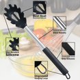 thumbnail image 3 of 2 Pcs Batterie de Cuisine Antiadhésive avec Poignée en Acier Inoxydable, Outils de Cuisine Résistants à la Chaleur Sans BPA, 3 of 5