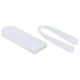 thumbnail image 1 of 10pc Clear Cards Blanks Gift Tags with Ribbon Wedding Name Cards, 1 of 5