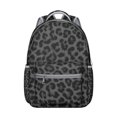 thumbnail image 1 of Animal Print Students Backpack Leopard Cheetah Pattern with Glitter Texture Fashionable School Bag for Students, 1 of 6