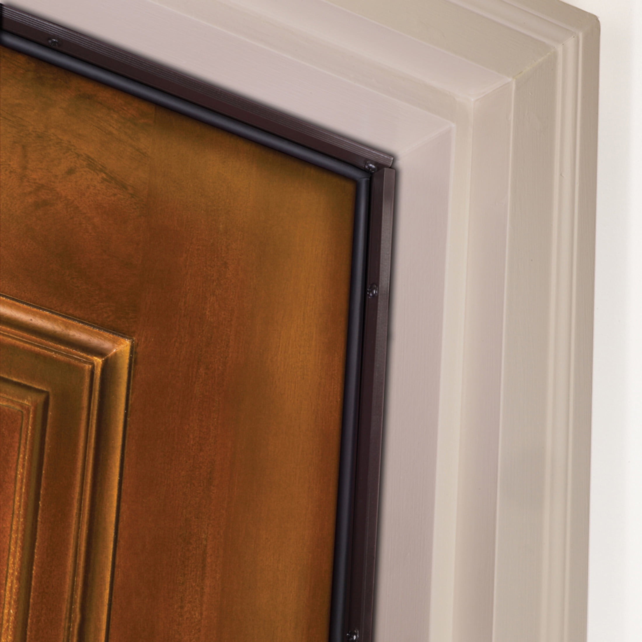 M-D Building Products 01156 Bronze Aluminum and Vinyl Screw-on Top and Sides Door Seal Kit