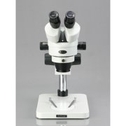 AmScope SM-1BS-144S Professional Binocular Stereo Zoom Microscope, WH10x Eyepieces, 7X-45X Magnification, 0.7X-4.5X Zoom