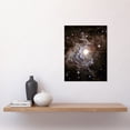 thumbnail image 2 of Hubble Space Telescope Image Cepheid Variable Super Star RS Puppis Light Echo Phenomenon Bright Flashes In Nebula Unframed Wall Art Print Poster Home Decor Premium, 2 of 5