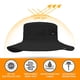thumbnail image 3 of Sombrero de pescador con sombrilla de poliéster para hombre y mujer, gorro de ala grande impermeable resistente al desgaste para exteriores, 60cm de circunferencia, 3 of 5