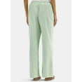 thumbnail image 3 of No Boundaries Cotton Pull-On Wide-Leg Beach Pants, Women's, 3 of 5