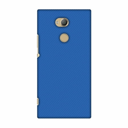 - Sony Xperia XA2 Ultra Case, Premium Handcrafted Printed Designer Hard Snap On Case Back Cover with Screen Cleaning Kit for Sony Xperia XA2 Ultra - Carbon Fibre Redux Coral Blue 17
