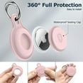 thumbnail image 2 of YUNOVA Airtag Keychain Holder Case for Apple Airtag, 4 Pack of IPX8 Waterproof, Fully Shockproof, Anti Scratch Airtag Holder Case for Key, Kid, Bag, Luggage, Pets Collar, 2 of 7