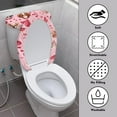 Dog Toilet Tank Cover Valentine'S Day Toilet Seat Lid Covers Bathroom