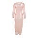 thumbnail image 3 of Txlixc Vestido de mujer, vestido transparente de manga larga (verano), S / M / L Txlixc moda, 3 of 9