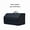 Black M, variant on Car Trunk Organizer Box, Large Capacity, Auto Multiuse Tools, Storage Bag, Stowing, Tidying, Leather, Folding for Emergency