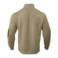 thumbnail image 3 of Hogleaql Mens Sweater Knitted Quater Button Casual Collar Sweaters Elbow Patches Winter Long Sleeve Pullover Khaki 3XL, 3 of 4